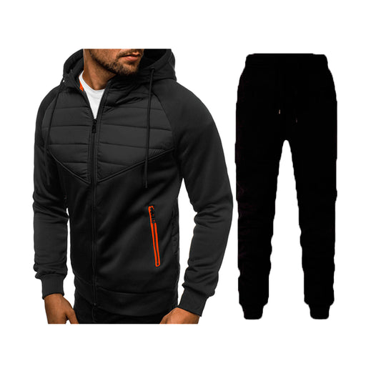 Suéter Cardigan Abrigo con Capucha para Hombre