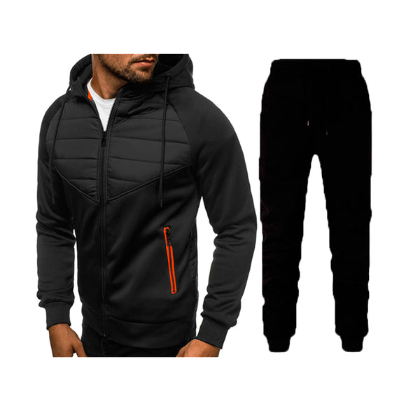 Suéter Cardigan Abrigo con Capucha para Hombre