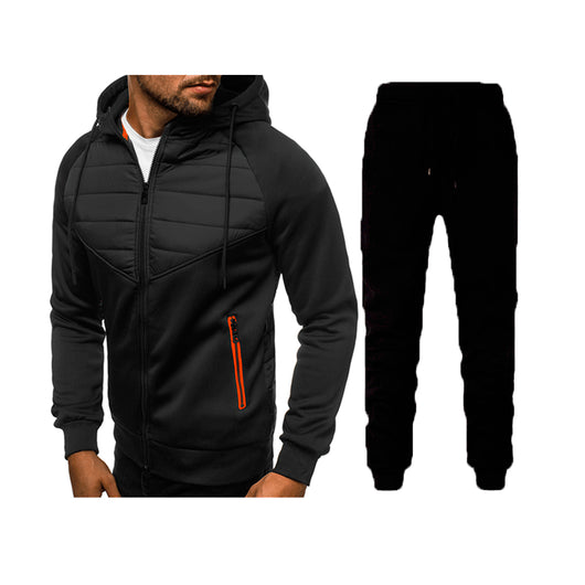 Suéter Cardigan Abrigo con Capucha para Hombre