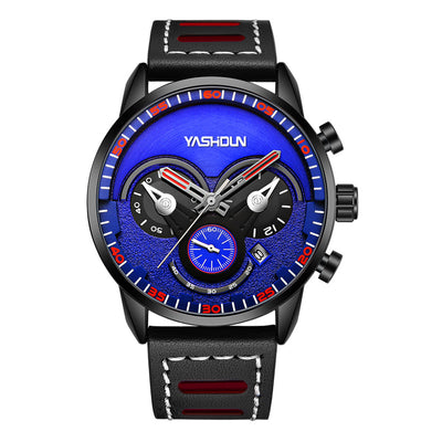 Reloj Cronógrafo de Tres Esferas con Calendario - Diseño Moderno y Personalidad - Image 12