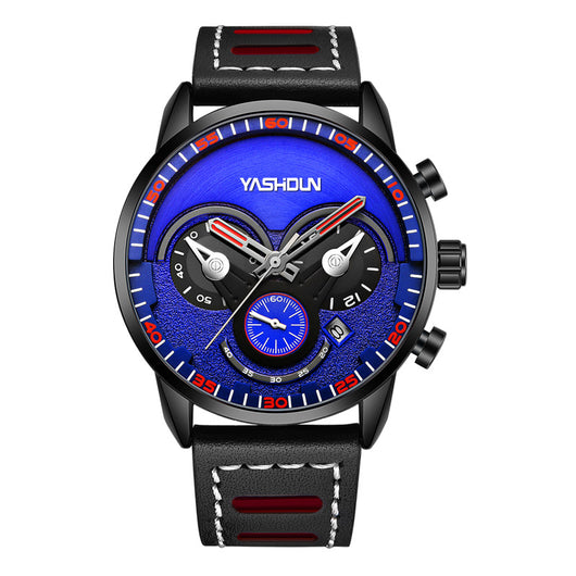 Reloj Cronógrafo de Tres Esferas con Calendario - Diseño Moderno y Personalidad - Image 12