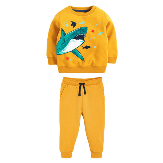 Conjunto de Abrigo Infantil para Otoño e Invierno con Forro Polar Grueso - Image 4