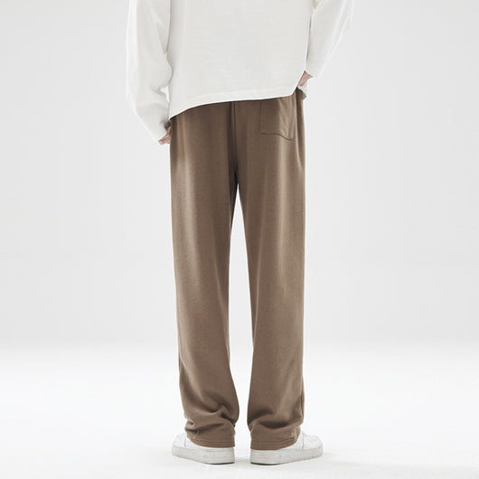 Pantalones Deportivos Grises con Efecto Drapeado para Hombre - Image 3