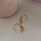 Aretes de Gota de Agua con Gancho Simple Hipoalergénicos