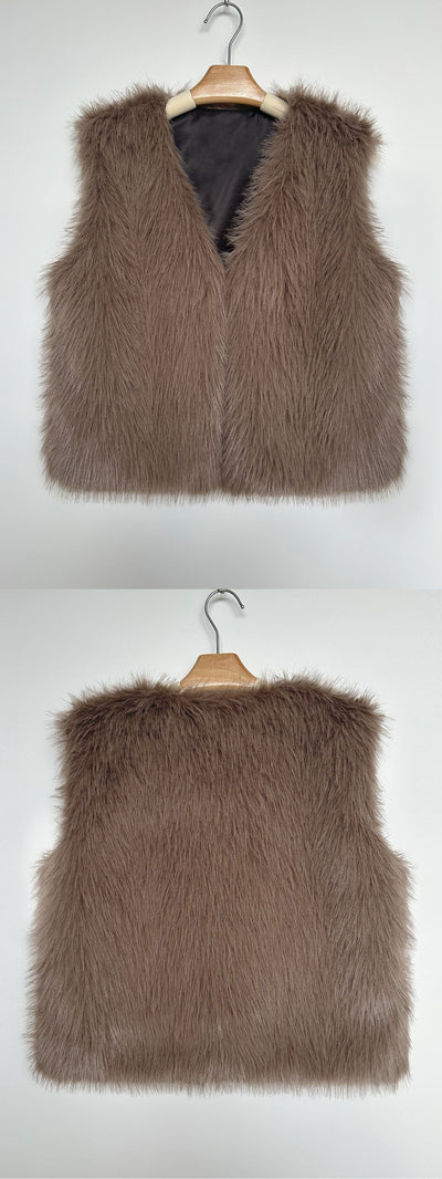 Chaleco de Piel Sintética Ecológica Unisex - Diseño Europeo - Image 19