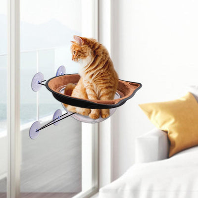 Nido Colgante Espacial para Gatos con Ventosas - Hamaca para Tomar el Sol - Image 11