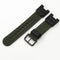 Verde Militar Preto Buckle K7 24x12 mm