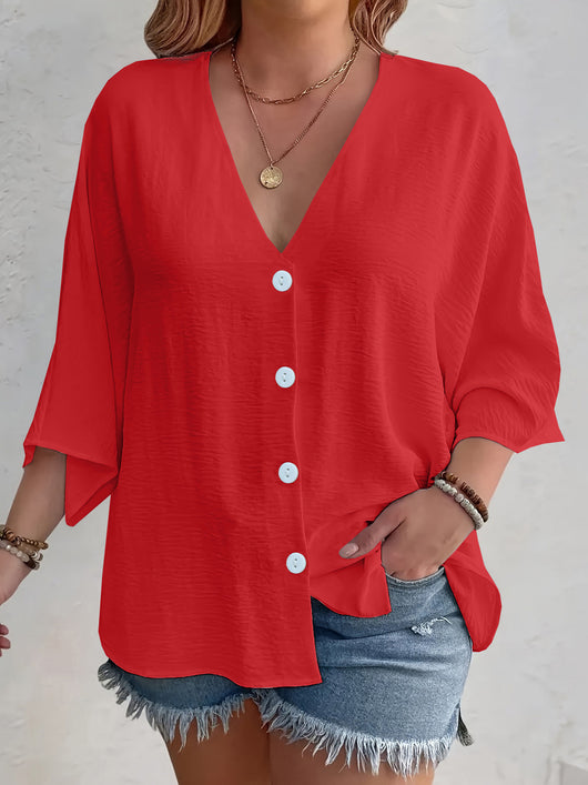 Cardigan de Botones Liso de Manga Larga para Mujer - Image 8
