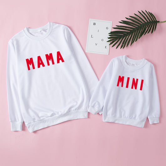 Sudadera Familiar a Juego con Estampado de Letras Otoño - Image 14