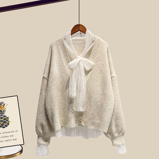 Conjunto de Falda y Suéter Elegante para Mujer Madura - Image 16