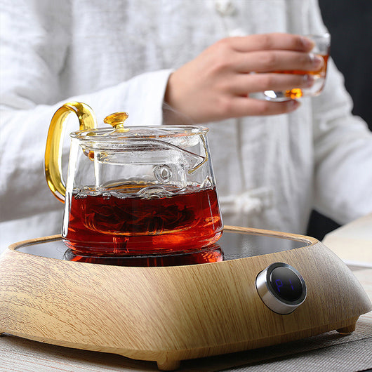 Juego de Tetera de Vidrio Templado Resistente al Calor con Filtro para Té - Image 15