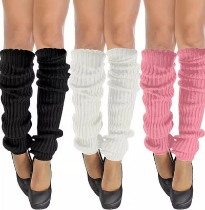 Calentadores de Pierna Acanalados Cómodos para Mujer - Lavable a Máquina - Image 6
