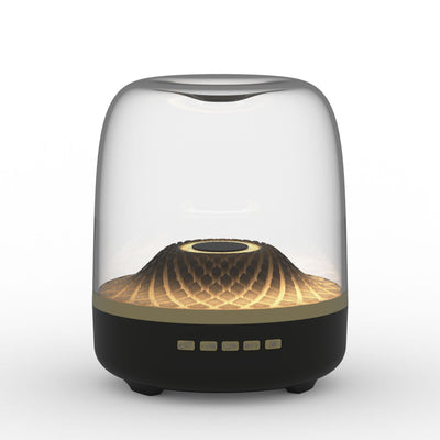 Subwoofer de Escritorio Bluetooth Negro y Oro - Image 5