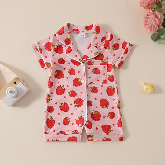 Jumpsuit Infantil Estampado con Moño Personalizado para Niñas - Image 29