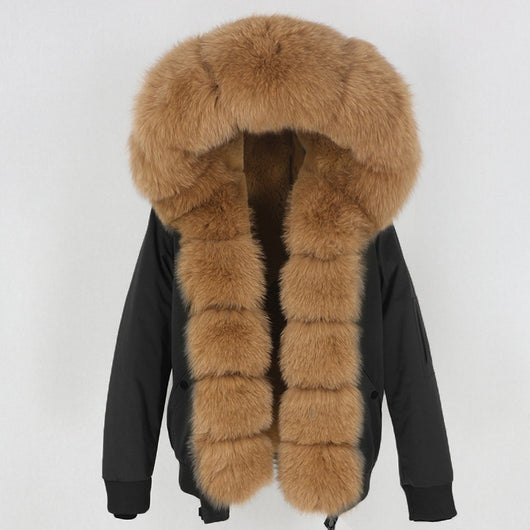 Parka con Forro de Piel de Mapache - Abrigo Térmico Premium - Image 17