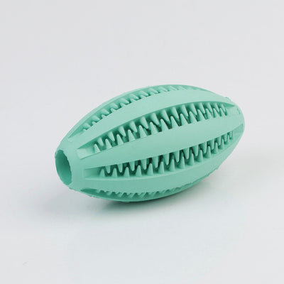 Juguete Masticable para Perros - Pelota Puzzle Limpieza Dental Sandía y Oliva - Image 7