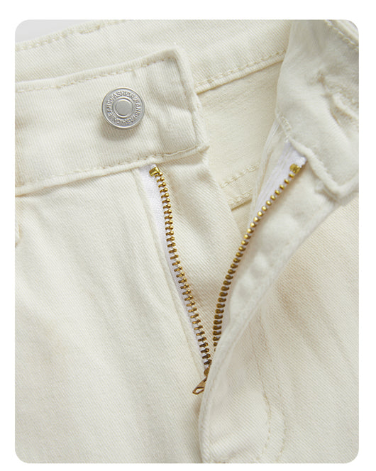 Jeans Rectos de Cintura Alta Holgados para Mujer - Image 15