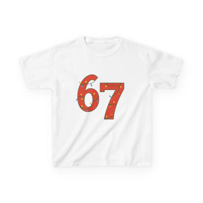 Camiseta Escolar de Algodón Puro Hombro Caído - Juego Familiar - Image 4