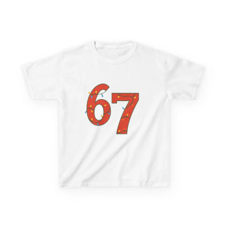 Camiseta Escolar de Algodón Puro Hombro Caído - Juego Familiar - Image 4