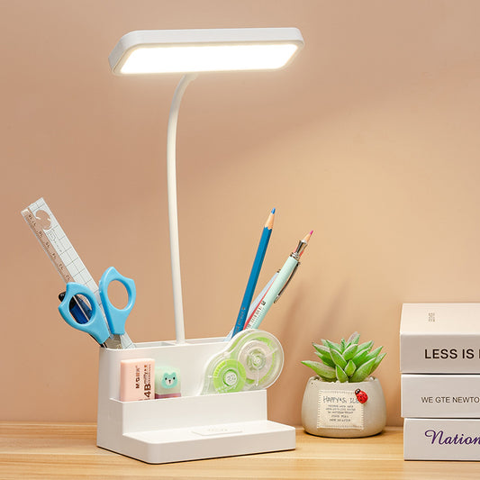 Lámpara LED de Escritorio para Estudiantes con Protección Ocular y Dimmer Triple