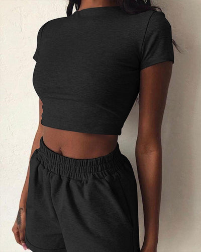 Conjunto Deportivo Ajustado para Mujer - Diseño Elegante y Versátil - Image 3