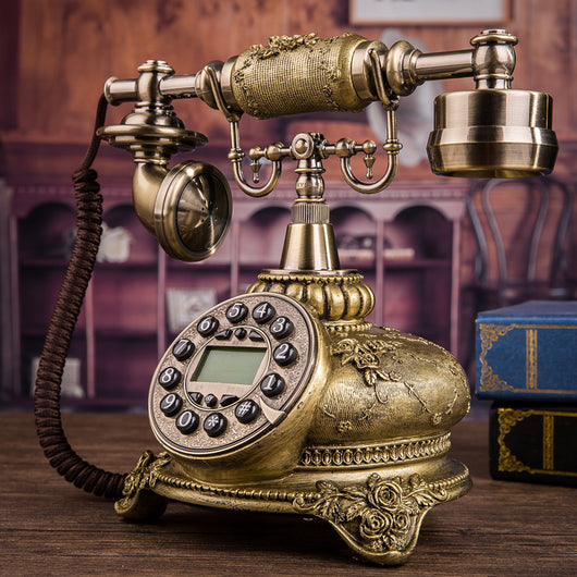 Teléfono Retro Rotatorio Europeo Vintage - Diseño Clásico para el Hogar - Image 3