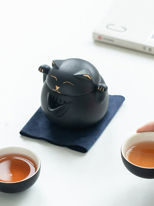 Set de Té Portátil con Tetera y 2 Tazas - Bolsa de Almacenamiento Incluida - Image 2