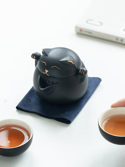 Set de Té Portátil con Tetera y 2 Tazas - Bolsa de Almacenamiento Incluida - Image 2