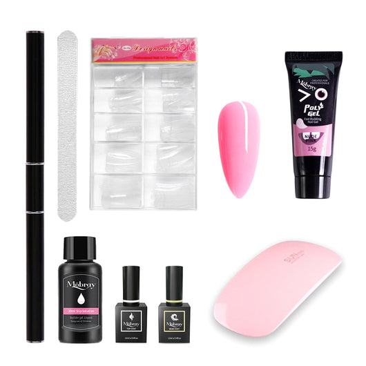 Kit Completo de Uñas Acrílicas con Lámpara UV LED Fotopolimerizadora - Image 16