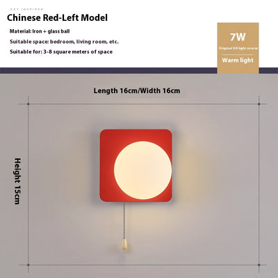Lámpara de Pared Infantil Minimalista para Dormitorio y Pasillo - Image 4