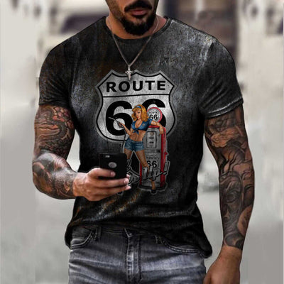 Playera Deportiva Personalizada con Impresión 3D Digital - Cuello Redondo Verano Hombre - Image 18