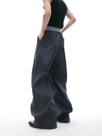 Pantalón Casual Relajado con Diseño de Botones Abiertos - Image 15