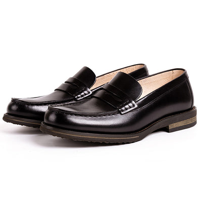 Mocasines de Cuero Genuino para Hombre - Estilo Británico Casual - Image 3