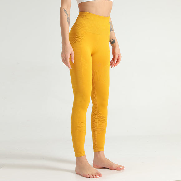 Pantalones de fitness ajustados para mujer estilo europeo y americano