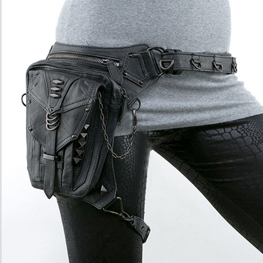 Bolsa de Cintura en Cuero PU Unisex - Image 2