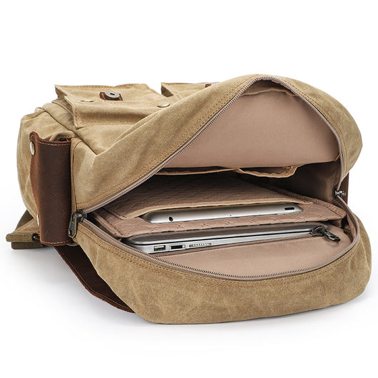 Mochila Retro de Lona para Hombre - Image 10