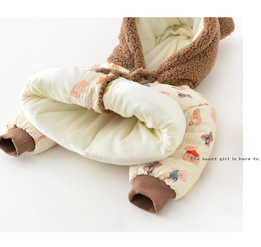Chaqueta de Invierno de Algodón Estampada para Bebé - Image 4