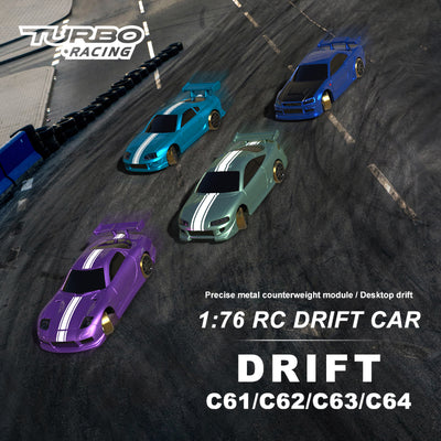 Auto RC Deportivo Turbo Drift - Control Remoto Eléctrico de Alta Velocidad