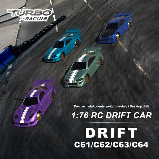 Auto RC Deportivo Turbo Drift - Control Remoto Eléctrico de Alta Velocidad