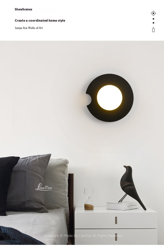 Lámpara de Pared para Dormitorio - Iluminación Decorativa Moderna - Image 8
