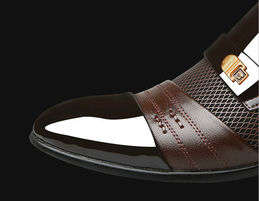 Zapatos de Cuero Formal para Jóvenes Profesionales Estilo Británico - Image 5