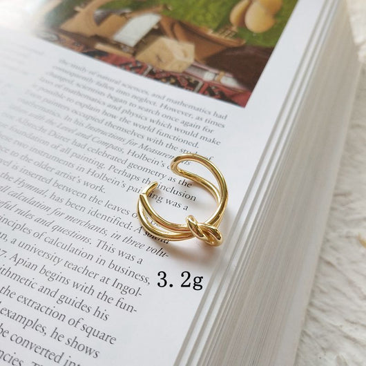Anillo de Plata 925 con Nudo Elegante - Image 4