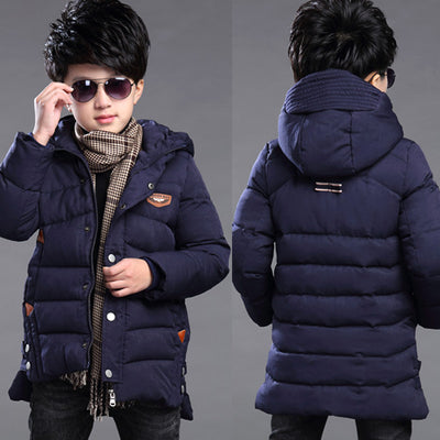 Chaqueta Acolchada con Capucha para Niño - Image 3