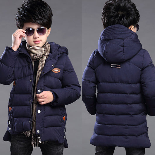 Chaqueta Acolchada con Capucha para Niño - Image 3