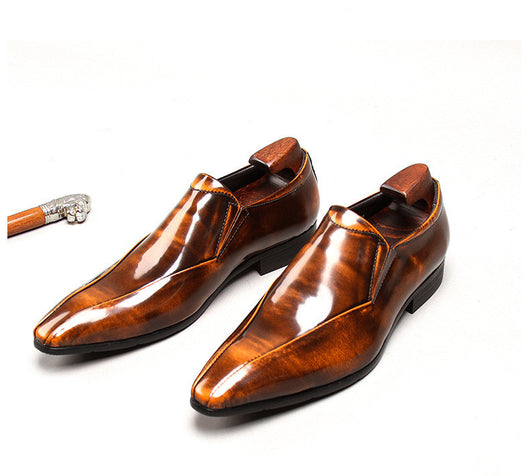 Zapatos Oxford Puntiagudos de Estilo Británico para Hombre - Image 13