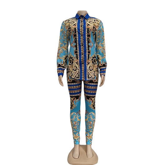 Conjunto Dos Piezas con Estampado Digital para Mujer - Image 4