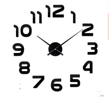 Reloj de Pared 3D con Espejo - Diseño Moderno y Personalizable - Image 2