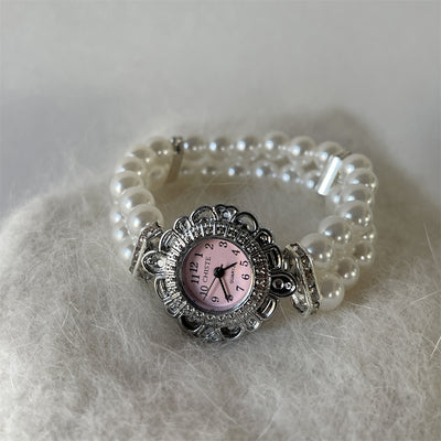 Reloj de Pulsera con Perlas para Mujer - Image 7