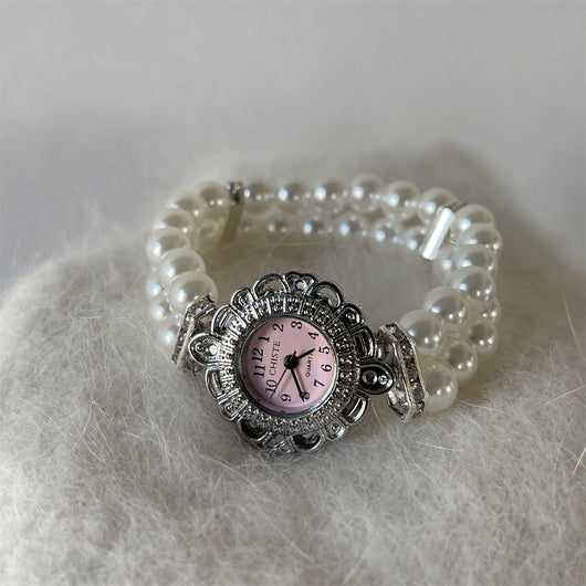 Reloj de Pulsera con Perlas para Mujer - Image 7