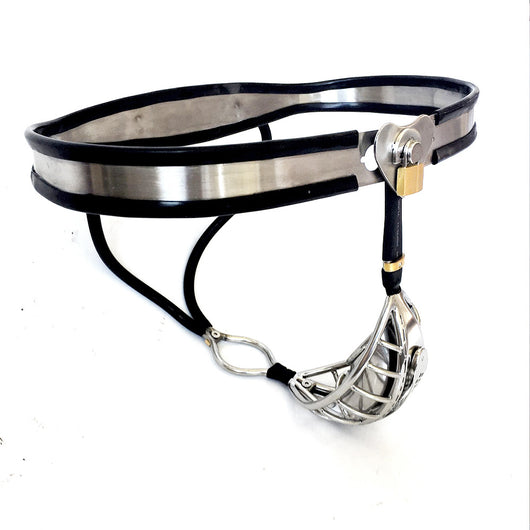 Cinturón de Castidad Rojo para Hombre - Diseño Elegante de una Pieza - Image 5